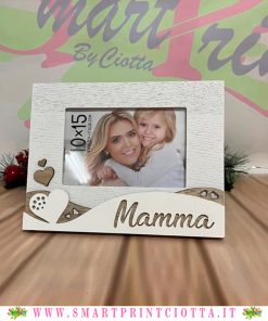 Cornice in Legno Mamma