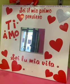 Cornice Specchio Personalizzata per San Valentino