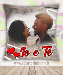 Cuscino Personalizzato con Foto Io e Te