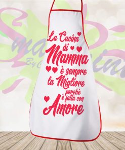 Grembiule da Cucina Personalizzato Mamma