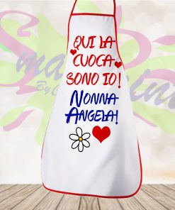 Grembiule da Cucina Personalizzato Nonna Cuoca