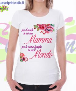 T-Shirt Donna  Festa della Mamma Personalizzata