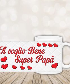 Tazza Personalizzata Super Papà