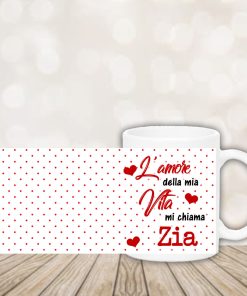 Tazza Personalizzata Zia