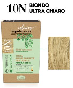 CAPELVENERE COLOURS Tinte Permanenti – 10N BIONDO ULTRA CHIARO
