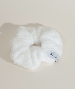Scrunchie – spugna di bambù BIANCO