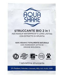 Struccante Naturale Bifase in Salvietta – Aqua Shake