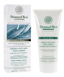 CREMA ANTI-AGE VISO CORPO AZIONE MULTI-EFFECT 200 ML – DOMUS OLEA TOSCANA