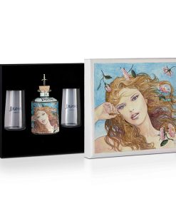 J. Rose London Dry Gin + 2 bicchieri Luxury Box Cover Quadro 09 (Gift Box)